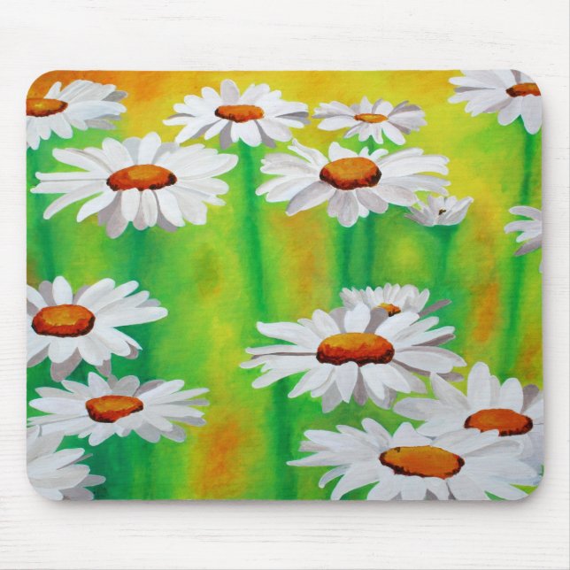 Alfombrilla De Ratón Daisy Day (Frente)
