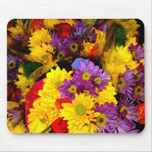 Alfombrilla De Ratón Daisy Flower Mix Mousepad