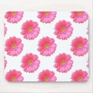Alfombrilla De Ratón Daisy gerbera rosada