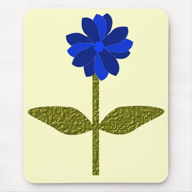Alfombrilla De Ratón Daisy Ocean Blue Mousepad (Frente)