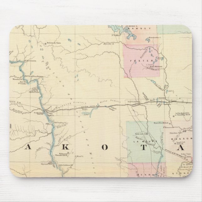 Alfombrilla De Ratón Dakota 2 (Frente)