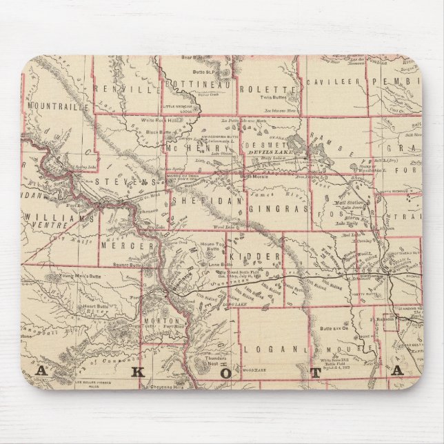 Alfombrilla De Ratón Dakota 3 (Frente)