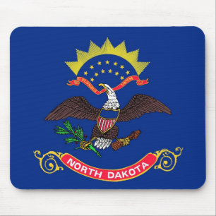 Alfombrilla De Ratón Dakota del Norte