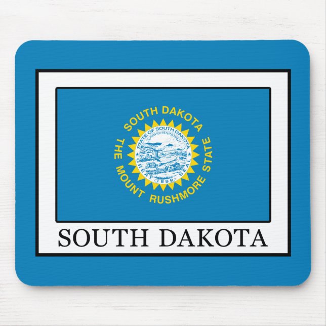 Alfombrilla De Ratón Dakota del Sur (Frente)