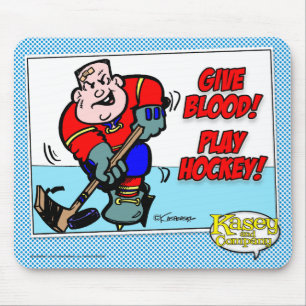 Alfombrilla De Ratón ¡Dale Sangre! ¡Juega al hockey!