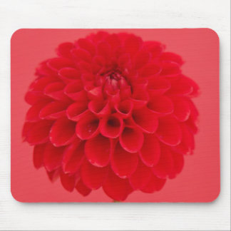 Alfombrilla De Ratón dalia roja