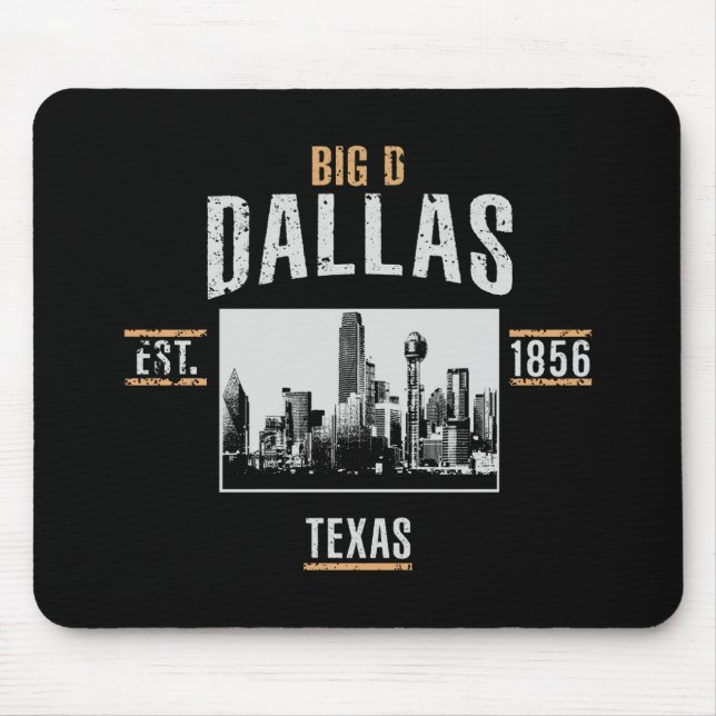 Alfombrilla De Ratón Dallas (Frente)