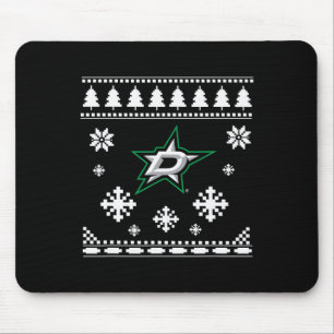 Alfombrilla De Ratón Dallas Stars Ugly Navidades Sweater Holidaze