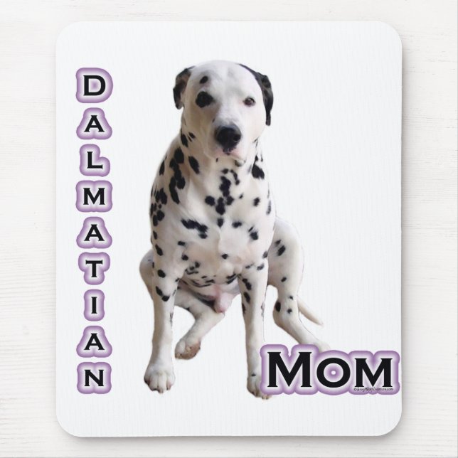 Alfombrilla De Ratón Dalmatia Mom 4 (Frente)