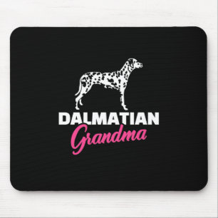 Alfombrilla De Ratón Dalmatian Grandma