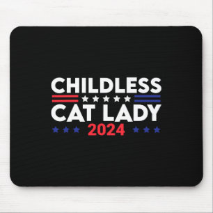 Alfombrilla De Ratón Dama de gato 2024 Diversas elecciones políticas de