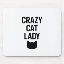 Dama de gato loca - Gracioso regalo de amante de g