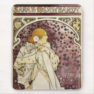 Alfombrilla De Ratón Dama de la Vintage de las Camellias por Alphonse M