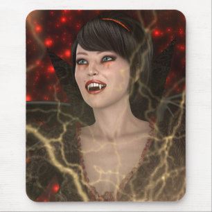 Alfombrilla De Ratón Dama vampiro