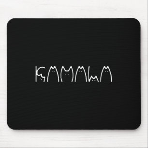 Alfombrilla De Ratón Damas De Kamala Harris Cat Lettering 2024 Electi