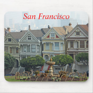 Alfombrilla De Ratón Damas pintadas, San Francisco, California