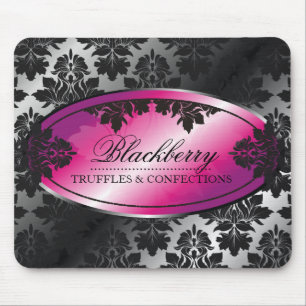 Alfombrilla De Ratón damasco de la trufa de 311-Sweet Blackberry