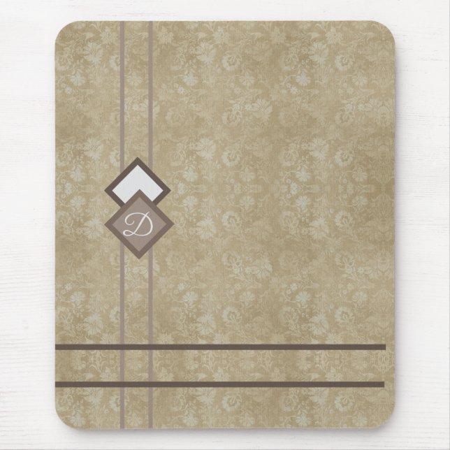 Alfombrilla De Ratón Damasco de oro (Frente)