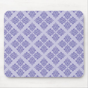 Alfombrilla De Ratón Damasco morado marroquí