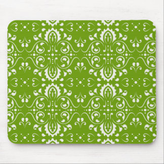 Alfombrilla De Ratón Damasco - Verde