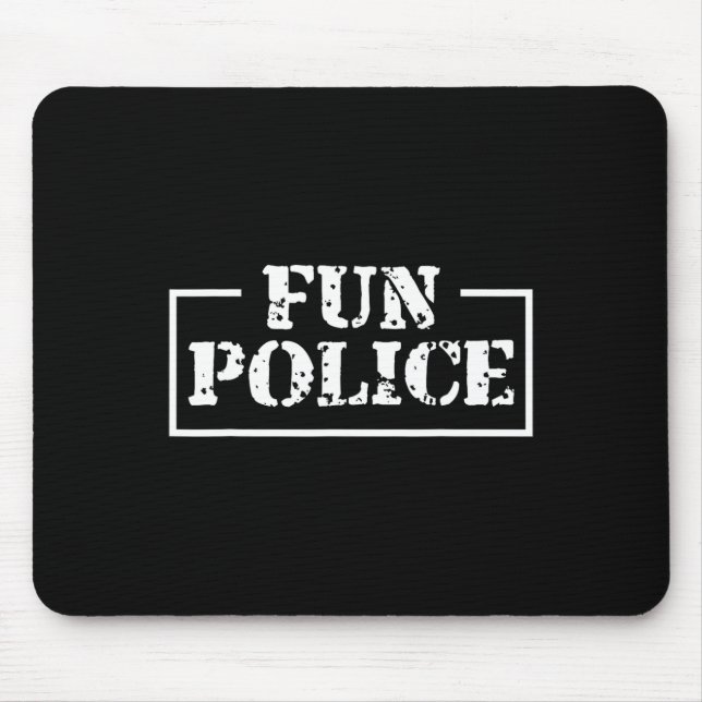 Alfombrilla De Ratón Dance Chaperone Fun Police Dance Sheriff State C (Frente)