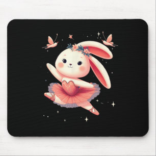 Alfombrilla De Ratón Dance dulce Ballerina Bunny Ballet Conejo Chica F