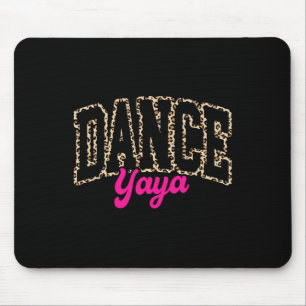 Alfombrilla De Ratón Dance Yaya Leopard Dancing Yaya Life Chicas Mujere