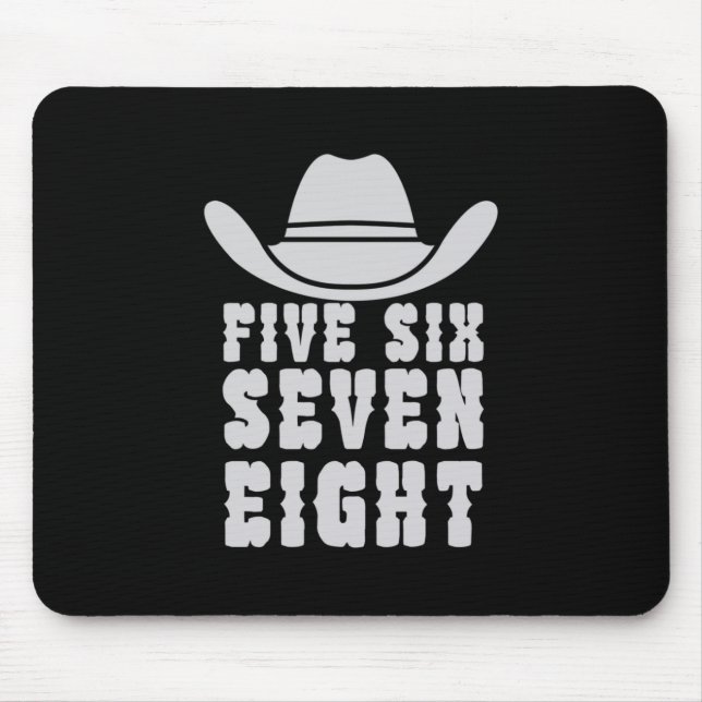 Alfombrilla De Ratón Danceline Five Six Seven Eight (Frente)