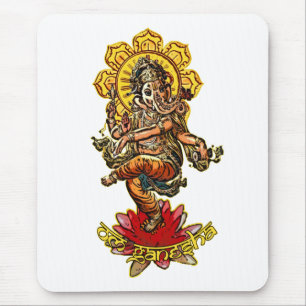 Alfombrilla De Ratón DANCING GANESHA hacer su propio fondo