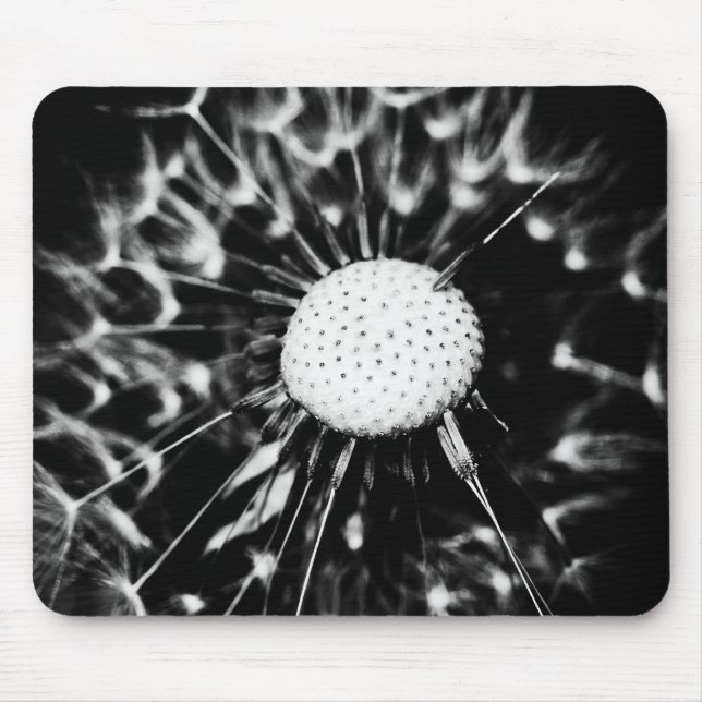 Alfombrilla De Ratón dandelion blacq (Frente)