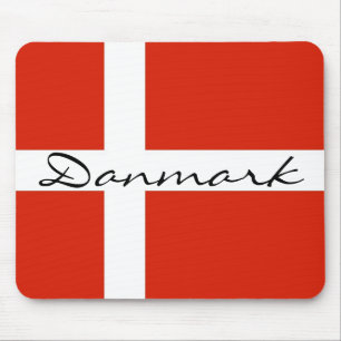 Alfombrilla De Ratón Danmark con Dannebrog