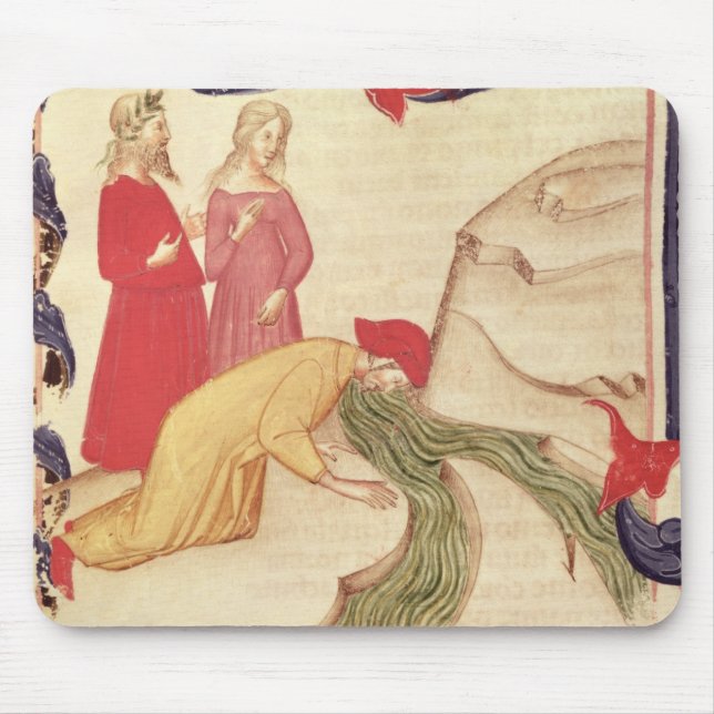 Alfombrilla De Ratón Dante que se purifica antes de entrar (Frente)