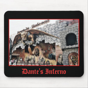 Alfombrilla De Ratón Dante's Inferno Spookhouse Mousepad