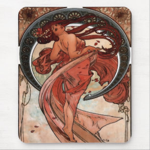 Alfombrilla De Ratón Danza de Alfons Mucha