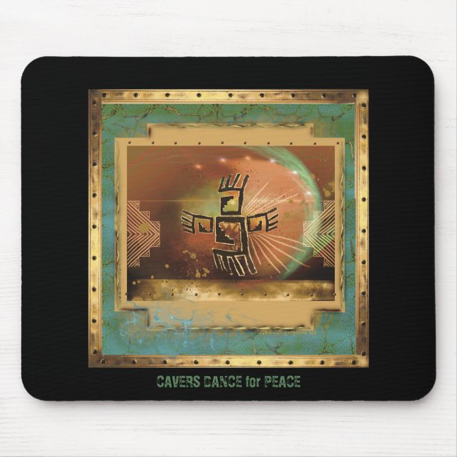 ALFOMBRILLA DE RATÓN DANZA DE CAVER POR LA PAZ (Frente)