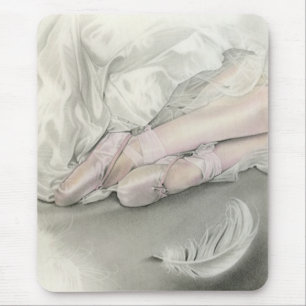 Alfombrilla De Ratón Danza de la bailarina del cisne Mousepad