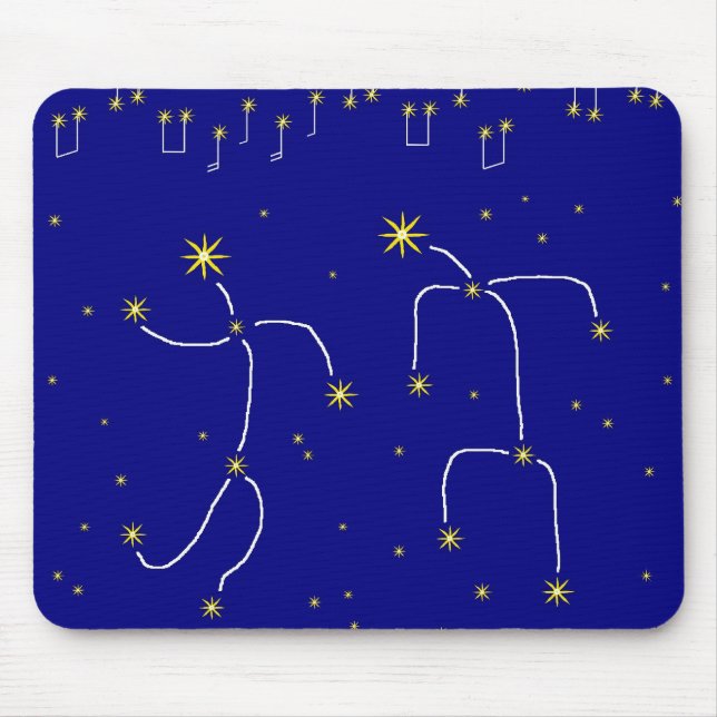 Alfombrilla De Ratón Danza de la estrella (Frente)