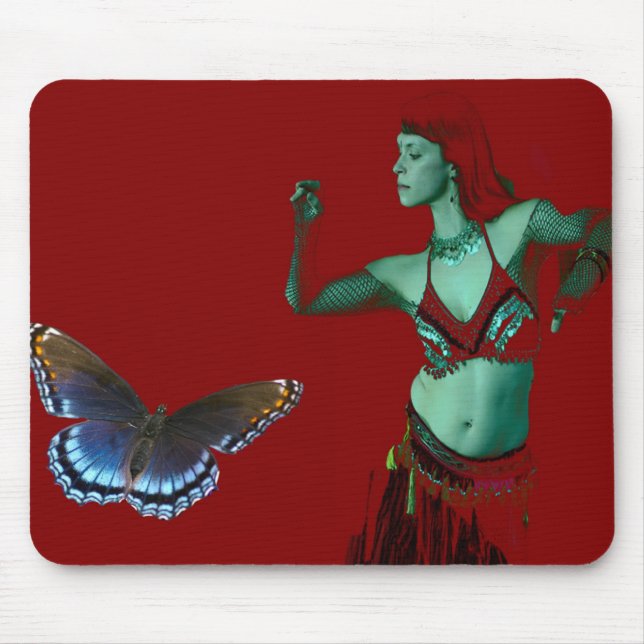 Alfombrilla De Ratón Danza de la mariposa (Frente)