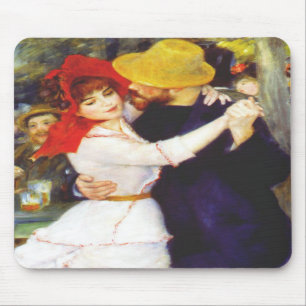 Alfombrilla De Ratón Danza de Renoir en el cojín de ratón de Bougival