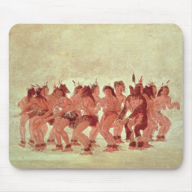 Alfombrilla De Ratón Danza del oso (Frente)