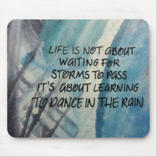 Alfombrilla De Ratón Danza en la lluvia Mousepad