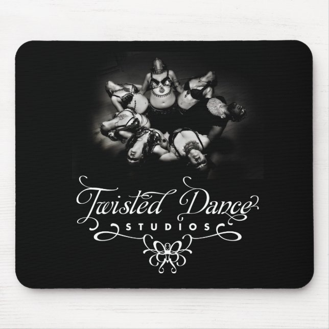 Alfombrilla De Ratón Danza torcida Mousepad (Frente)
