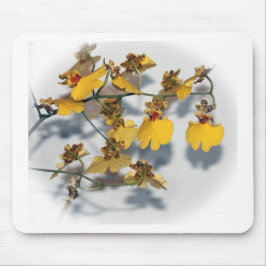 Alfombrilla De Ratón Danzante Dama Amarillo Oncidium Orchids