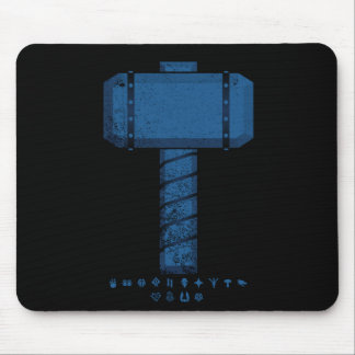 Alfombrilla De Ratón DAoC Midgard y emblemas Mousepad de la clase