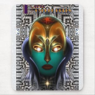 Alfombrilla De Ratón Daria Cyborg Queen Tech
