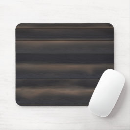 Alfombrilla De Ratón Dark Japandi Madera Carbonizada Minimalista al Car