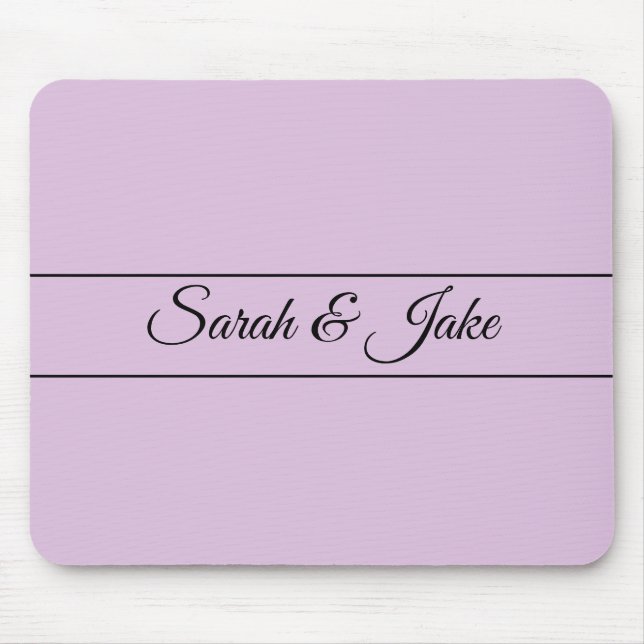 Alfombrilla De Ratón Darling Couple Lavender (Frente)