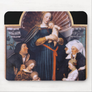 Alfombrilla De Ratón Darmstadt Madonna, Holbein, el joven
