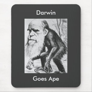 Alfombrilla De Ratón Darwin Goes Ape Mousepad