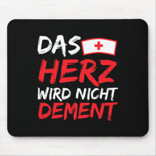 Alfombrilla De Ratón Das Herz Wird Nicht Dement Heimerheimer Dice Alt